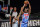 Brooklyn Nets center LaMarcus Aldridge shoots over Charlotte Hornets forward Miles Bridges during the first half of an NBA basketball game Thursday, April 1, 2021, in New York. (AP Photo/Adam Hunger)