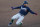 Atlanta Braves center fielder Ender Inciarte (11) slides into third base against the Baltimore Orioles during a spring training baseball game Wednesday, March 17, 2021, in Sarasota, Fla.. (AP Photo/John Bazemore)