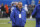 FILE - New York Giants general manager Dave Gettleman watches warm ups before an NFL football game against the Philadelphia Eagles, Sunday, Dec. 29, 2019, in East Rutherford, N.J. After three years of rebuilding and turning over the roster, general manager Dave Gettleman believes the young and feisty New York Giants are on the verge of being a competitive, winning team under new coach Joe Judge. Speaking on the record Wednesday, Sept. 2, 2020, for the first time since training camp opened last month, Gettleman believes the Giants have a solid young quarterback in Daniel Jones, a talented halfback in Saquon Barkley and some nice pieces on both sides of the ball.(AP Photo/Seth Wenig, File)