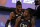 New York Knicks forward Julius Randle (30) reacts with center Nerlens Noel (3) late during overtime of an NBA basketball game against the New Orleans Pelicans on Sunday, April 18, 2021, in New York. (AP Photo/Adam Hunger, Pool)