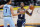Denver Nuggets forward Will Barton, right, drives to the rim as Memphis Grizzlies forward Kyle Anderson defends in the second half of an NBA basketball game Monday, April 19, 2021, in Denver. (AP Photo/David Zalubowski)