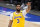 Los Angeles Lakers forward Anthony Davis gestures during the first half of the team's NBA basketball game against the Dallas Mavericks in Dallas, Thursday, April 22, 2021. (AP Photo/Tony Gutierrez)