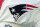 New England Patriots logo is seen along with the NFL shield logo and the Nike logo on a players sleeve before an NFL football game against the Houston Texans, Sunday, Nov. 22, 2020, in Houston. (AP Photo/Matt Patterson)