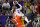 LSU wide receiver Terrace Marshall Jr. catches a touchdown pass over Clemson cornerback Derion Kendrick during the second half of a NCAA College Football Playoff national championship game Monday, Jan. 13, 2020, in New Orleans. (AP Photo/David J. Phillip)