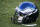 A Philadelphia Eagles hemet lies on the turf during the fourth quarter of an NFL football game between the Philadelphia Eagles and the Los Angeles Rams Sunday, Sept. 20, 2020, in Philadelphia. (AP Photo/Corey Perrine)