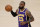 Los Angeles Lakers' LeBron James dribble the ball during the first half of the team's NBA basketball game against the Sacramento Kings on Friday, April 30, 2021, in Los Angeles. (AP Photo/Marcio Jose Sanchez)