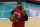 Portland Trail Blazers forward Carmelo Anthony brings the ball down court against the Charlotte Hornets during the first half in an NBA basketball game on Sunday, April 18, 2021, in Charlotte, N.C. (AP Photo/Chris Carlson)