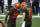 Cleveland Browns wide receiver Jarvis Landry (80) and quarterback Baker Mayfield (6) celebrate after Landry threw a touchdown pass to wide receiver Odell Beckham Jr. in the first half of an NFL football game against the Dallas Cowboys in Arlington, Texas, Sunday, Oct. 4, 2020. (AP Photo/Michael Ainsworth)