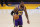 Los Angeles Lakers forward LeBron James dribbles during an NBA basketball game against the Charlotte Hornets Thursday, March 18, 2021, in Los Angeles. (AP Photo/Marcio Jose Sanchez)