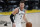 Brooklyn Nets forward Blake Griffin (2) in the second half of an NBA basketball game Saturday, May 8, 2021, in Denver. The Nets won 125-119. (AP Photo/David Zalubowski)