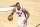 Philadelphia 76ers' Dwight Howard looks to pass during the second half of an NBA basketball game against the Chicago Bulls Monday, May 3, 2021, in Chicago. The 76ers won 106-94. (AP Photo/Charles Rex Arbogast)