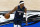 Dallas Mavericks guard Josh Richardson (0) handles the ball during the second half of an NBA basketball game against the Boston Celtics in Dallas, Tuesday, Feb. 23, 2021. (AP Photo/Sam Hodde)