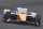 Scott Dixon, of New Zealand, drives through the first turn during qualifications for the Indianapolis 500 auto race at Indianapolis Motor Speedway in Indianapolis, Saturday, May 22, 2021. (AP Photo/Michael Conroy)