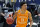 Tennessee's Jaden Springer plays against Alabama during the NCAA college basketball Southeastern Conference Tournament Saturday, March 13, 2021, in Nashville, Tenn. (AP Photo/Mark Humphrey)