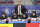 Canada's head coach Gerard Gallant stands behind his bench during the Ice Hockey World Championship semifinal match between the United States and Canada at the Arena in Riga, Latvia, Saturday, June 5, 2021. (AP Photo/Sergei Grits)