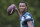 Wide receiver DeVonta Smith tosses the ball during rookie minicamp at the NFL football team's training facility, Friday, May 14, 2021, in Philadelphia. (Tim Tai/The Philadelphia Inquirer via AP, Pool)