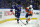 Tampa Bay Lightning center Barclay Goodrow, left, moves past New York Islanders defenseman Nick Leddy (2) during the second period in Game 5 of an NHL hockey Stanley Cup semifinal playoff series Monday, June 21, 2021, in Tampa, Fla. (AP Photo/Chris O'Meara)