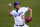 Los Angeles Dodgers starting pitcher Trevor Bauer warms up prior to a baseball game against the Colorado Rockies Tuesday, April 13, 2021, in Los Angeles. (AP Photo/Mark J. Terrill)