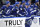Tampa Bay Lightning left wing Ondrej Palat (18) is greeted by teammates after scoring during the third period in Game 2 of the NHL hockey Stanley Cup finals against the Montreal Canadiens, Wednesday, June 30, 2021, in Tampa, Fla. (AP Photo/Phelan Ebenhack)