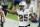 Miami Dolphins cornerback Xavien Howard (25) points and runs with the ball after intercepting a pass from Los Angeles Chargers quarterback Justin Herbert (not shown) during an NFL football game, Sunday, Nov. 15, 2020, in Miami Gardens, Fla. Howard leads the NFL this season with seven interceptions, and his shutdown skills have helped the Dolphins flummox foes with a blitz-happy scheme. (AP Photo/Doug Murray)