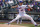 New York Mets' Jacob deGrom delivers a pitch during the first inning of the first baseball game of a doubleheader against the Milwaukee Brewers Wednesday, July 7, 2021, in New York. (AP Photo/Frank Franklin II)