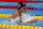 Katinka Hosszu of Hungary competes in the 200 meter individual medley semifinal at the European Aquatics Championships at the Duna Arena in Budapest, Hungary, Friday, May 21, 2021. (AP Photo/Petr David Josek)