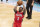 New Orleans Pelicans guard Eric Bledsoe (5) attempts a jump shot during the first half of an NBA basketball game against the Charlotte Hornets, Sunday, May 9, 2021, in Charlotte, N.C. (AP Photo/Brian Westerholt)