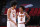 PORTLAND, OR - FEBRUARY 12: Collin Sexton #2 talks with Jarrett Allen #31 of the Cleveland Cavaliers during the game against the Portland Trail Blazers on February 12, 2021 at the Moda Center Arena in Portland, Oregon. NOTE TO USER: User expressly acknowledges and agrees that, by downloading and or using this photograph, user is consenting to the terms and conditions of the Getty Images License Agreement. Mandatory Copyright Notice: Copyright 2021 NBAE (Photo by Sam Forencich/NBAE via Getty Images)