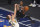 Utah Jazz forward Bojan Bogdanovic (44) defends against Sacramento Kings guard De'Aaron Fox (5) during the second half of an NBA basketball game Saturday, April 10, 2021, in in Salt Lake City. (AP Photo/Rick Bowmer)
