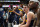 DENVER, CO - FEBRUARY 10: Nikola Jokic #15 of the Denver Nuggets looks on in the huddle during the game against the San Antonio Spurs on February 10, 2020 at the Pepsi Center in Denver, Colorado. NOTE TO USER: User expressly acknowledges and agrees that, by downloading and/or using this Photograph, user is consenting to the terms and conditions of the Getty Images License Agreement. Mandatory Copyright Notice: Copyright 2020 NBAE (Photo by Garrett Ellwood/NBAE via Getty Images)