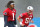 Foxborough, MA - July 28: Quarterbacks Cam Newton, left, and Mac Jones during drills. The New England Patriots hold Day 1 of training camp at the Gillette Stadium practice field in Foxborough, MA on July 29, 2021. (Photo by John Tlumacki/The Boston Globe via Getty Images)