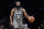 Brooklyn Nets guard James Harden (13) dribbles up court during the second half of an NBA basketball game against the Detroit Pistons Sunday, Oct. 31, 2021, in New York. (AP Photo/Corey Sipkin)