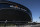 FILE - Exterior view of the Allegiant Stadium before the Las Vegas Raiders played the Kansas City Chiefs during an NFL Professional Football Game Sunday, Nov. 14, 2021, in Las Vegas. Las Vegas is adding the NFL’s crown jewel with the Super Bowl coming to cap the 2023 season. The league’s biggest event will follow the Pro Bowl this season and the NFL draft next year. (AP Photo/John McCoy, File)