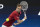 Daniil Medvedev of Russia plays a shot against Canada's Felix Auger-Aliassime during their semifinal match at the ATP Cup tennis tournament in Sydney, Saturday, Jan. 8, 2022. (AP Photo/Steve Christo)