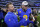 Los Angeles Rams head coach Sean McVay, left, and Matthew Stafford celebrate after the NFC Championship NFL football game against the San Francisco 49ers Sunday, Jan. 30, 2022, in Inglewood, Calif. The Rams won 20-17 to advance to the Super Bowl. (AP Photo/Marcio Jose Sanchez)