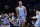North Carolina's Armando Bacot (5) reacts during the second half of a college basketball game against UCLA in the Sweet 16 round of the NCAA tournament, Friday, March 25, 2022, in Philadelphia. (AP Photo/Chris Szagola)