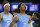 Caleb Love of North Carolina celebrates after North Carolina's victory over Duke in a college basketball game during the semifinals of the NCAA Men's Final, Saturday, April 2, 2022, in New Orleans (AP Photo/Brynn Anderson)