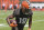 Cleveland Browns receiver David Bell participates in a drill during the NFL football team's rookie minicamp, Friday, May 13, 2022, in Berea, Ohio. (AP Photo/David Dermer)