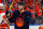 EDMONTON, AB - MAY 24: Edmonton Oilers Center Connor McDavid (97) celebrates a goal in the first period during the Edmonton Oilers versus the Calgary Flames in the Stanley Cup playoffs round 2, game 4 on May 24, 2022 at Rogers Place in Edmonton, AB. (Photo by Curtis Comeau/Icon Sportswire via Getty Images)