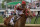 Rich Strike, ridden by jockey Sonny Leon, crosses the finish line to win the 148th running of The Kentucky Derby at Churchill Downs in Louisville, Kentucky, U.S., on Saturday, May 7, 2022. Rich Strike, an 80-1 long shot who only entered the Kentucky Derby field on Friday as a last-minute replacement for Ethereal Road, paid off big for bettors with one of the biggest upsets in Derby history. Photographer: Luke Sharrett/Bloomberg via Getty Images