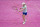 Still carving a lefty backhand, Martina Navratilova, 2012 French Open.