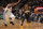 C.J. Watson (R) and the Pacers lost to the Denver Nuggets 109-96 on Jan. 25, the second of back-to-back West Coast road games.
