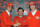 Michael Schumacher with team boss Jean Todt and 1996 team-mate Eddie Irvine.