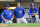 Joe Maddon, Anthony Rizzo and Kris Bryant