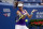 Johanna Konta hits a forehand during a match at the U.S. Open.