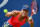 Angelique Kerber hits a running forehand during the final of the 2016 U.S. Open.