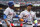 Outfielders Curtis Granderson (left) and Yoenis Cespedes.