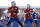 Buffalo Bills quarterbacks Nathan Peterman (left) and AJ McCarron (right)