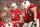 Arizona Cardinals quarterback Sam Bradford lines up behind his offensive line.