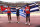 Long jumpers Juan Miguel Echevarria, Miltiadis Tentoglou and Maykel Masso (left to right)